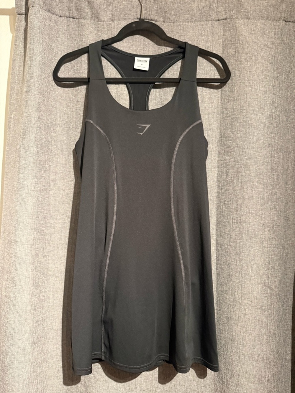 Gymshark Black Racerback Performance Dress